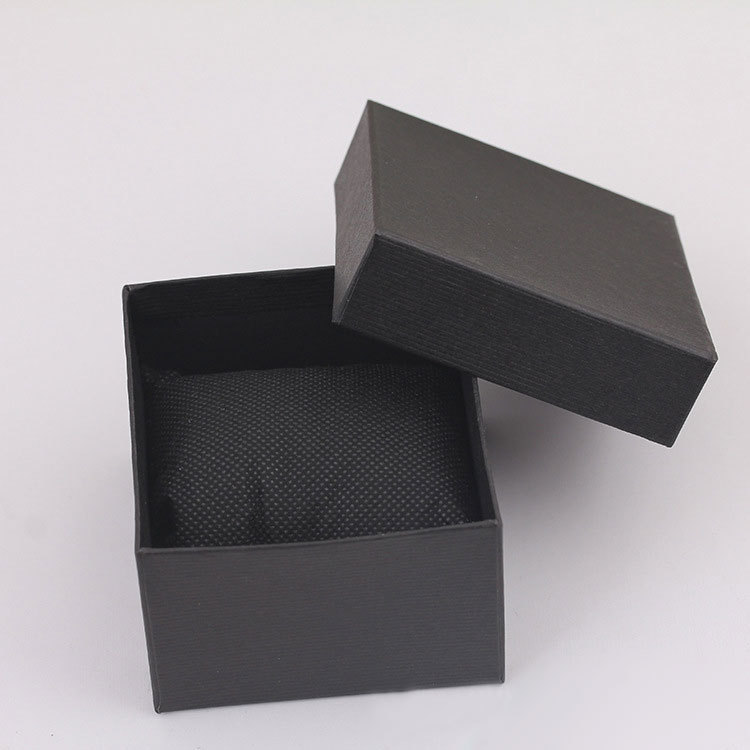現貨供應精品黑色時尚紙質禮品盒飾品包裝盒廠傢批發定製LOGO工廠,批發,進口,代購