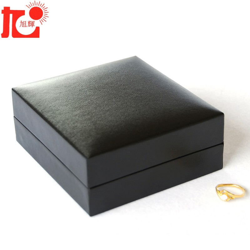 高檔黑色方形皮質戒指懷表手鐲盒 珠寶禮品飾品首飾盒現貨批發工廠,批發,進口,代購