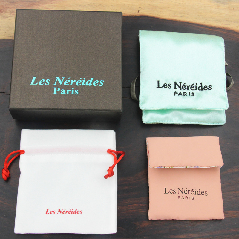 Les nereides原裝盒子首飾飾品包裝盒束口絨佈袋專櫃防塵袋批發工廠,批發,進口,代購
