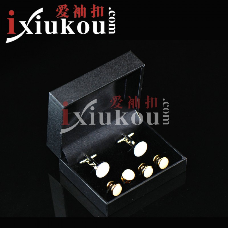 【新】ixiukou燕尾服袖扣衣扣套餐禮盒首飾珠寶盒cufflinks/空盒工廠,批發,進口,代購