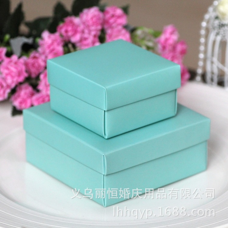 廠傢直銷 白卡T藍色 喜糖盒創意個性喜糖盒 歐式喜糖盒 大小號工廠,批發,進口,代購