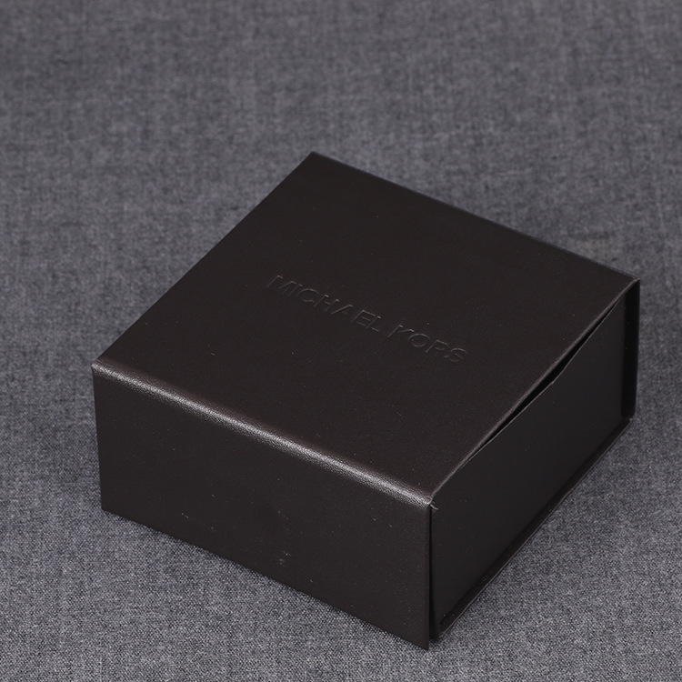 歐美飾品收納 黑色PU印標可伸展 可折疊大容量包裝盒 首飾盒批發批發・進口・工廠・代買・代購