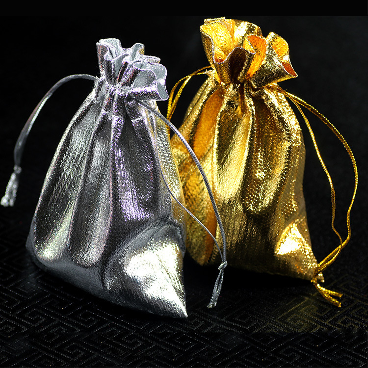 廠傢直銷 純色絨佈袋 9*12cm束口金銀佈禮品袋首飾品袋批發・進口・工廠・代買・代購