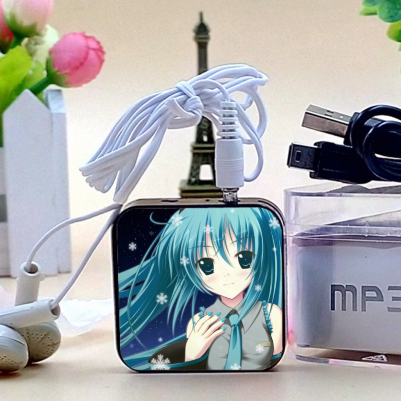 方塊插卡MP3 初音未來 深海少女miku 動漫周邊 個性定製 批發[02]工廠,批發,進口,代購