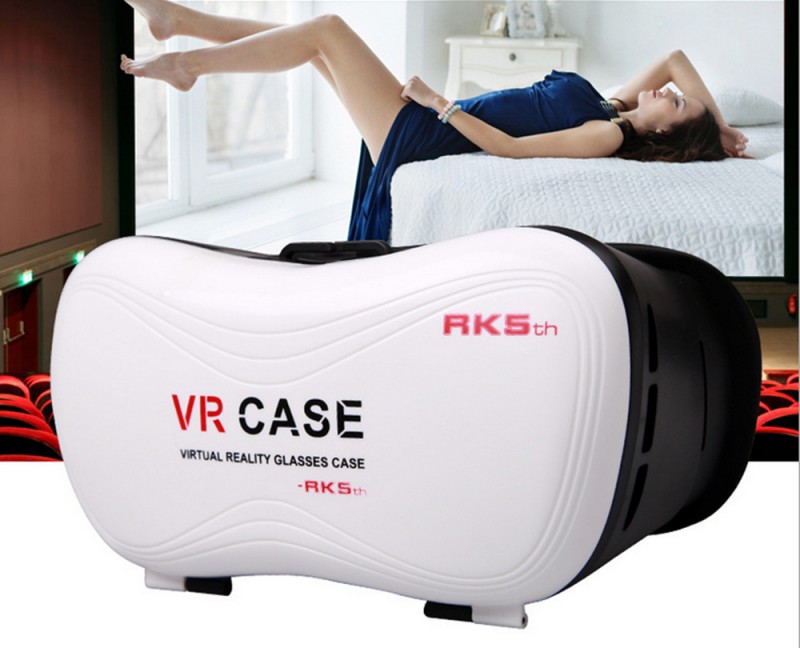 VR CASE5代頭戴式虛擬現實VR眼鏡  藍牙手柄 VR BOX vr 3d眼鏡工廠,批發,進口,代購