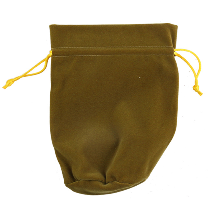 廠傢供應 金黃色首飾袋 高檔小絨袋 禮品絨佈袋 量大從優批發・進口・工廠・代買・代購