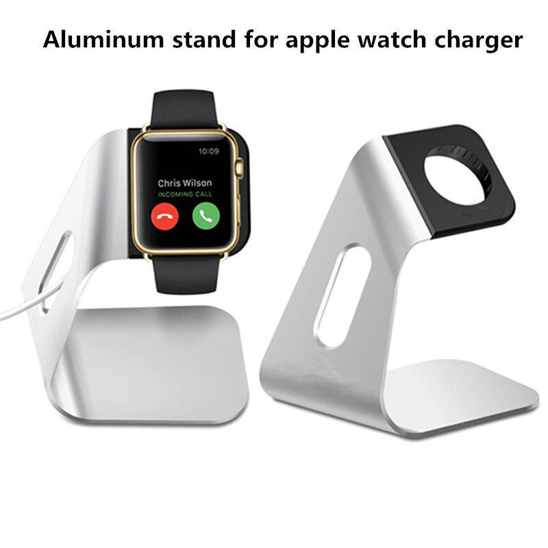 淘寶熱賣蘋果apple watch智能手錶無線充電支架 鋁合金散熱支架工廠,批發,進口,代購