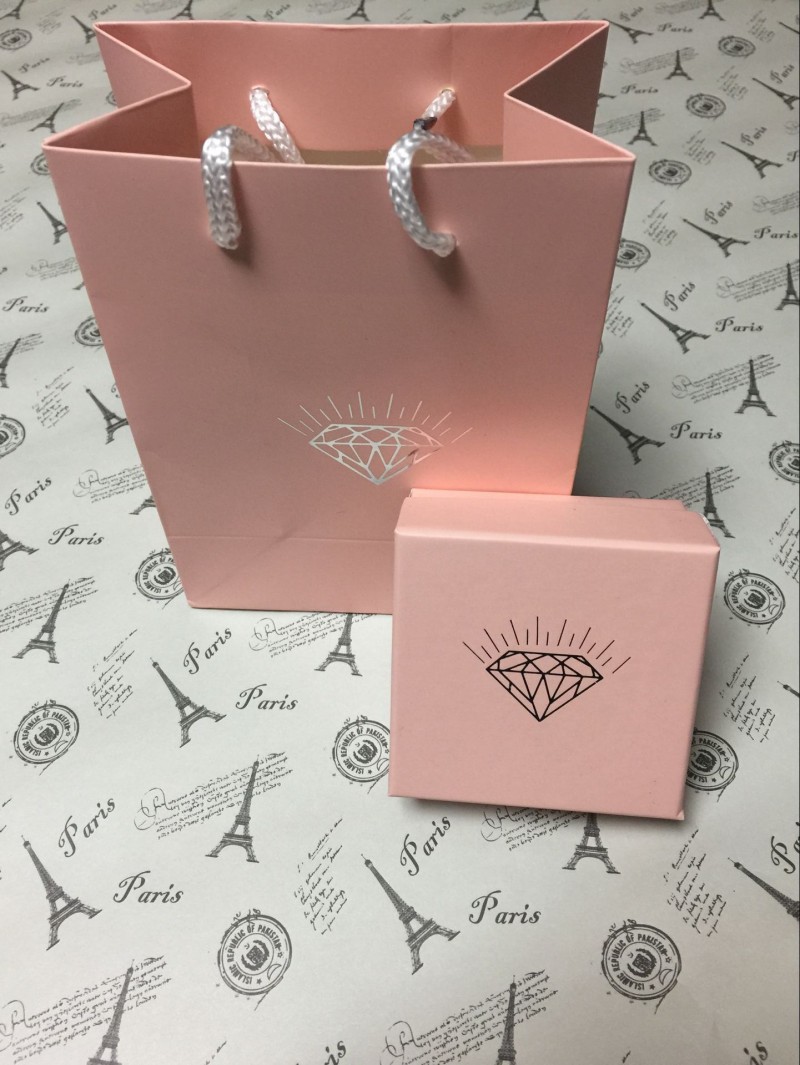 精美粉色鉆石首飾盒 同款粉色手提袋 精美禮品盒飾品盒批發批發・進口・工廠・代買・代購