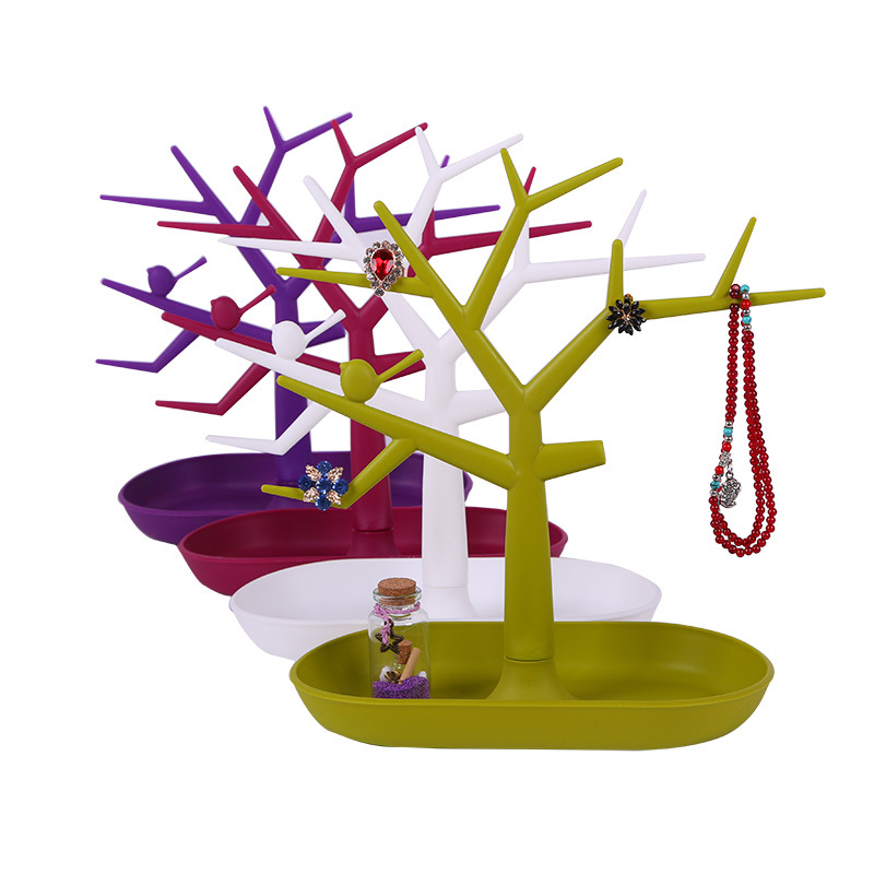 創意首飾架樹型彩色吊墜鑰匙扣耳環展示架鳥樹展示掛架廠傢批發批發・進口・工廠・代買・代購