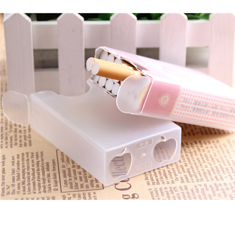 20支裝超薄透明塑料煙盒整包軟殼香菸個性創意批發廣告煙盒工廠,批發,進口,代購