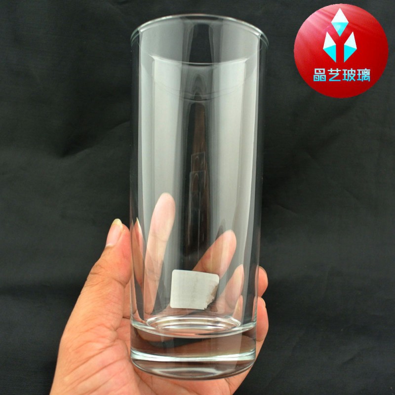 廠傢特價透明玻璃杯 餐飲直身水杯 創意促銷禮品日用百貨 果汁杯工廠,批發,進口,代購