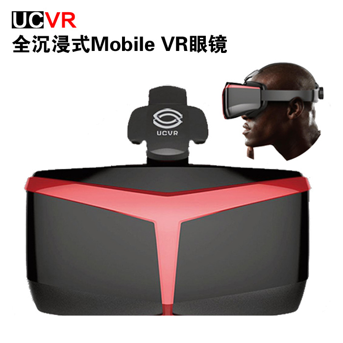 UCVR虛擬現實VR 帶攝影頭眼鏡 3D頭戴式頭盔眼鏡批發・進口・工廠・代買・代購