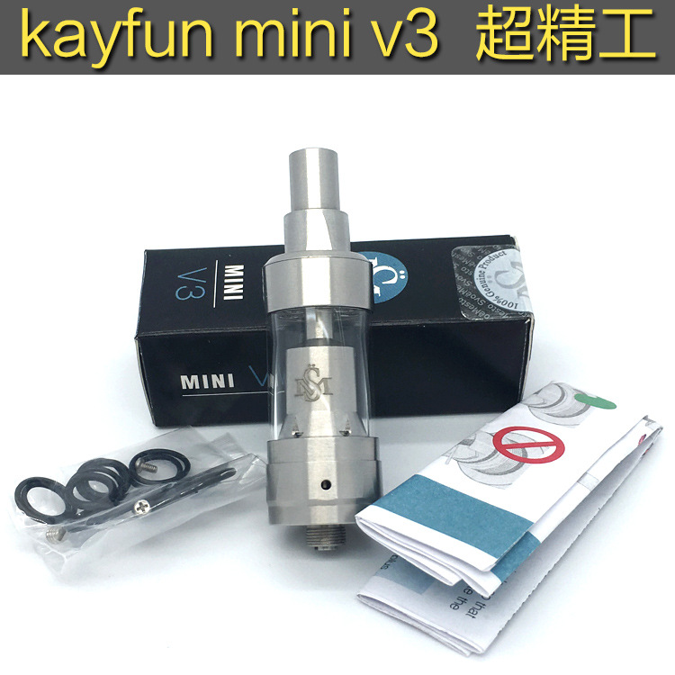 廠傢直銷 新款霧化器kfv3 kayfun mini v3  精工不漏油工廠,批發,進口,代購