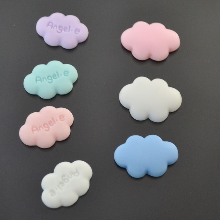樹脂 雲朵配件 奶油手機殼diy材料 藍色 卡通白雲diy飾品配件批發・進口・工廠・代買・代購