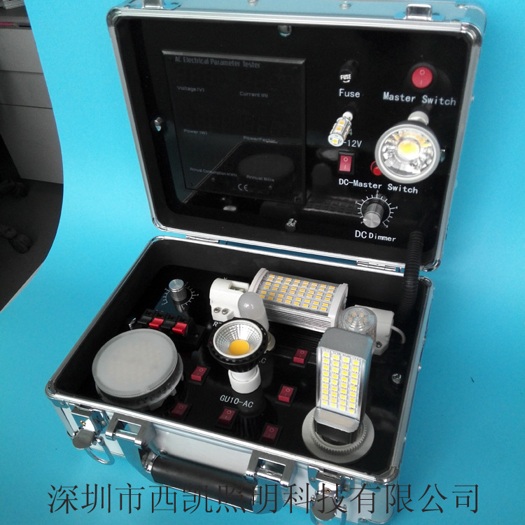 led測試機器 廠傢直銷 定製拉絲鋁 led功率測試機 LED展示箱批發・進口・工廠・代買・代購