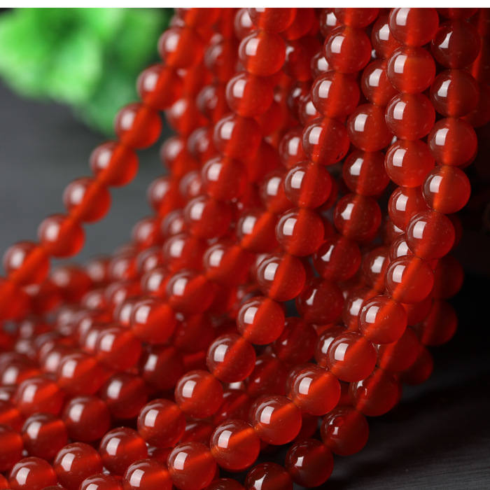 天然水晶 紅瑪瑙散珠 DIY飾品配珠 串珠 紅瑪瑙圓珠半成品批發工廠,批發,進口,代購