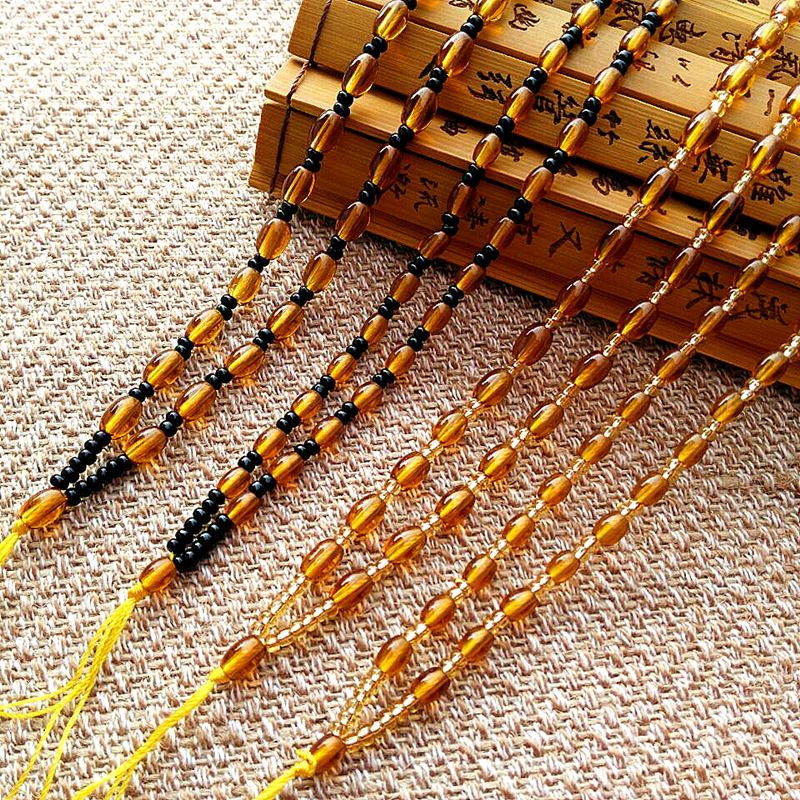 琥珀色項鏈繩子  DIY手工編織翡翠玉石玉器玉墜玉佩掛繩毛衣鏈繩工廠,批發,進口,代購