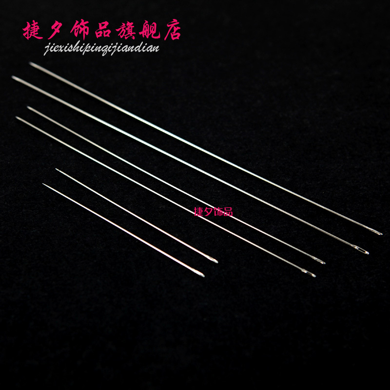 diy串珠材料 飾品配件 串珠必備工具 串珠針 穿珠針 5個批發・進口・工廠・代買・代購