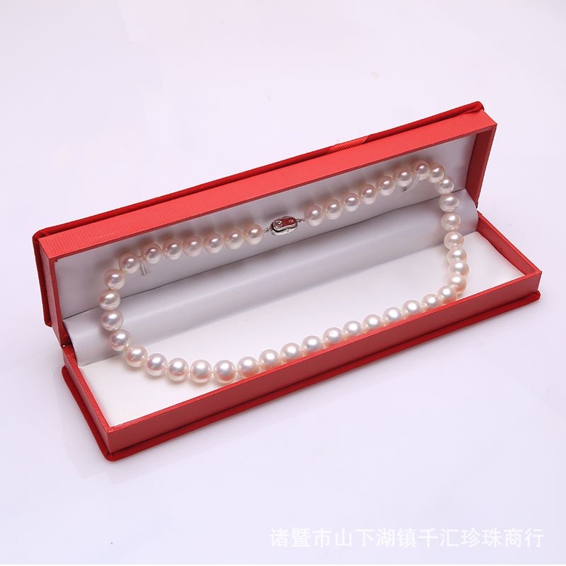 廠傢批發供應天然珍珠項鏈首飾盒 加絨高檔禮品包裝盒 可加工定製工廠,批發,進口,代購