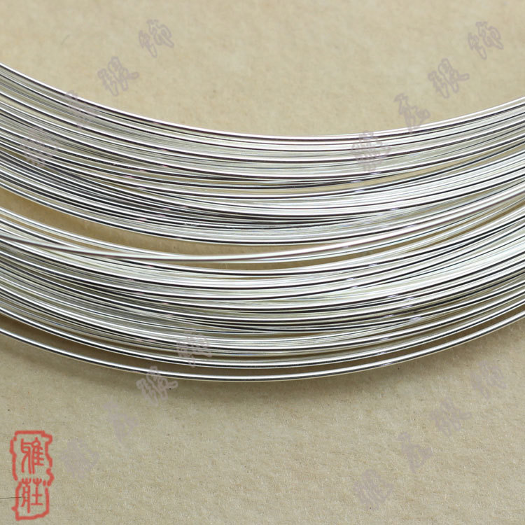 雅莊 925純銀DIY線材配件 0.6 0.7 0.8 MM銀線 銀絲 散鏈條批發批發・進口・工廠・代買・代購