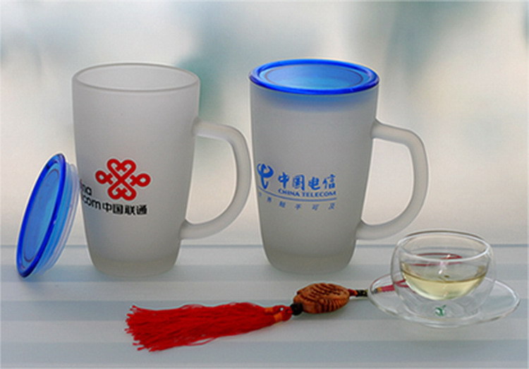 促銷特價廚房餐飲茶具 杯子 水杯定製 廣告磨砂杯 馬克玻璃杯 淘批發・進口・工廠・代買・代購