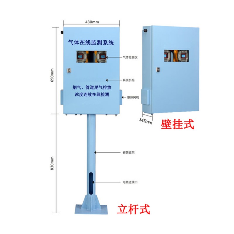 煙氣尾氣在線檢測系統 環境煙氣尾氣排放連續在線檢測系統工廠,批發,進口,代購