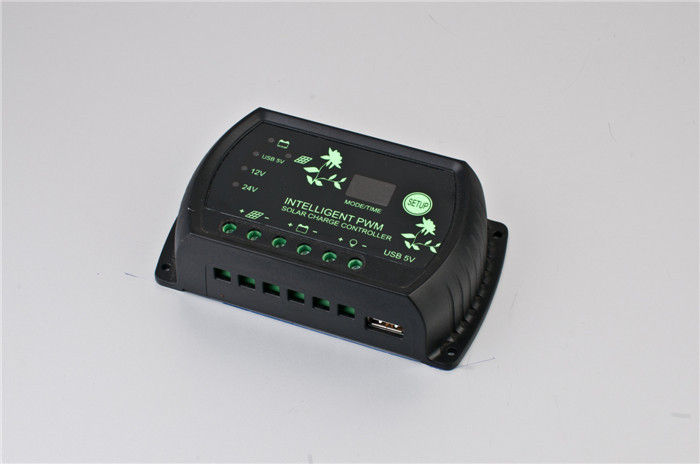 太陽能控製器 充電系統控製器 12/24V10A 帶5V輸出USB接口批發・進口・工廠・代買・代購
