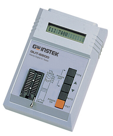 固緯Gwinstek GUT-6600A 手持式數字IC測試機,支持54/74系列工廠,批發,進口,代購