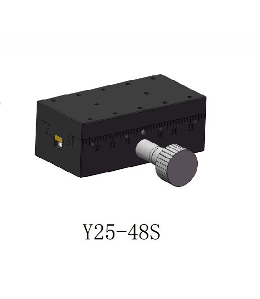 手動滑臺 X軸燕尾式微調架 Y25-48S 燕尾槽行程60MM燕尾槽滑臺工廠,批發,進口,代購