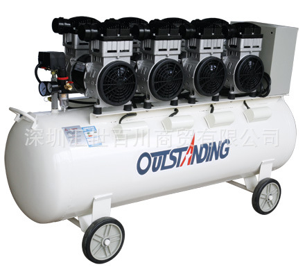 奧突斯OTS-1500x4-160L無油靜音空壓機 6KW無聲充氣泵空氣壓縮機批發・進口・工廠・代買・代購