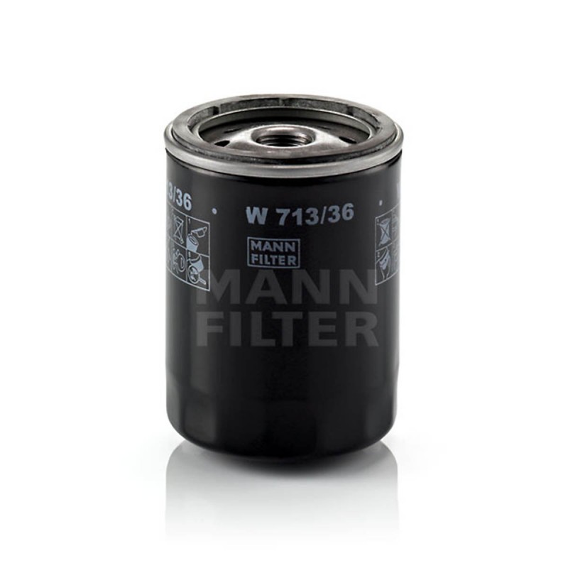 MANN-FILTER(曼牌濾清器)機油濾芯W713/36工廠,批發,進口,代購