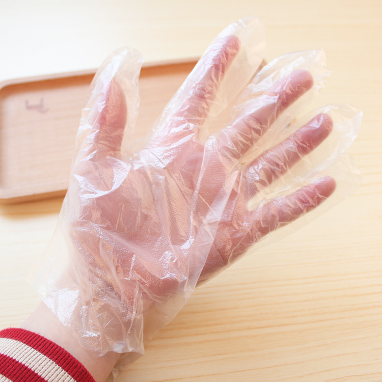 C7 一次性手套透明 優質塑料手套 Pe食品級薄膜傢用手套 100隻裝工廠,批發,進口,代購