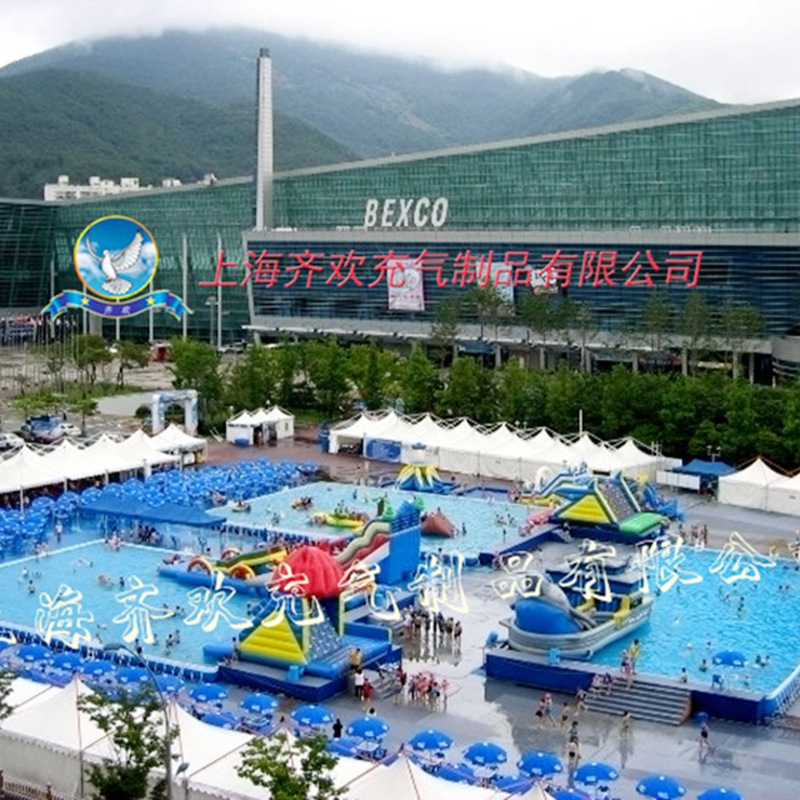 充氣遊泳池 大型支架泳池 移動水上樂園遊樂設施兒童充氣遊泳池工廠,批發,進口,代購