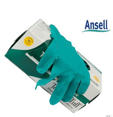 正品ansell92-600加厚 一次性丁腈手套 橡膠手套 實驗室化工測試批發・進口・工廠・代買・代購