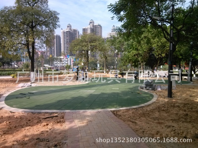 梧州幼兒園學校鋪墊 室外戶外健身房地板 橡膠地墊2.5cm綠色工廠,批發,進口,代購