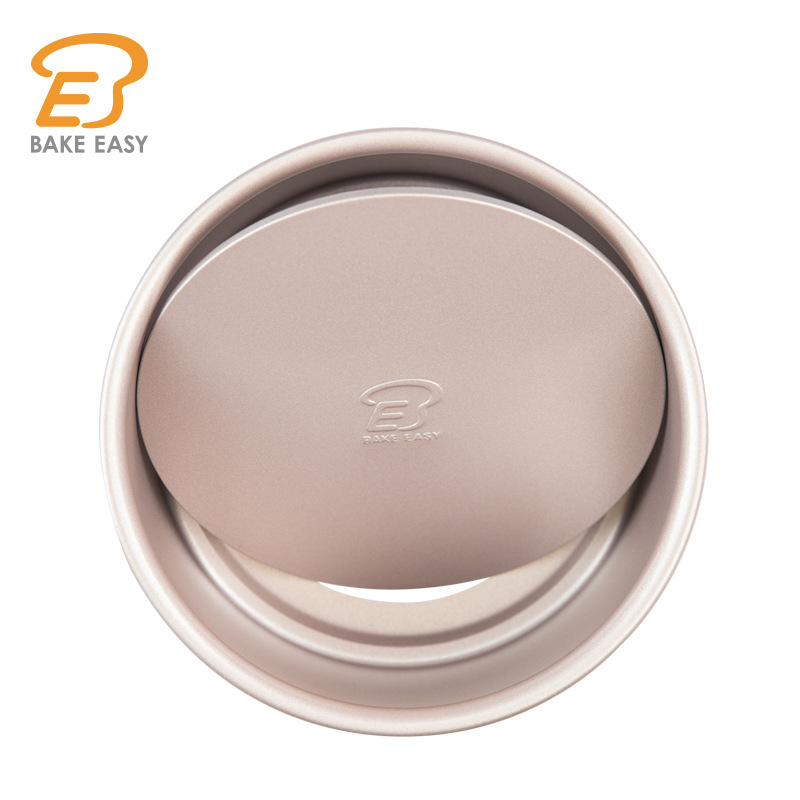 貝客易BakeEasy 不沾金色8寸/20cm 活底圓型蛋糕模 烘焙模具工廠,批發,進口,代購