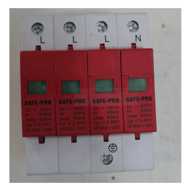 大量現貨SPD1浪湧保護器 電湧防雷器 導軌安裝避雷器批發・進口・工廠・代買・代購