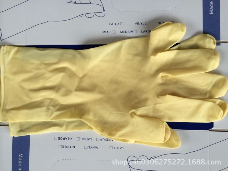 廠傢直銷一次性無粉乳膠手套，9.12寸，凈化千級，萬級，百級批發・進口・工廠・代買・代購