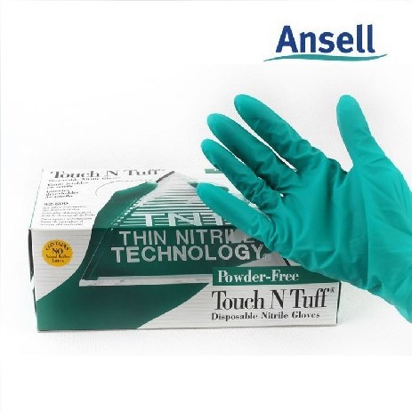 Ansell 92-600 一次性丁腈橡膠手套 防油手套 食品電子製藥手套工廠,批發,進口,代購