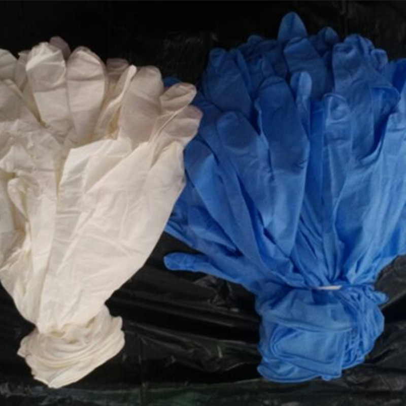 廠價直銷12寸一次性丁晴手套藍色耐油手套一次性乳膠勞保手套價優批發・進口・工廠・代買・代購