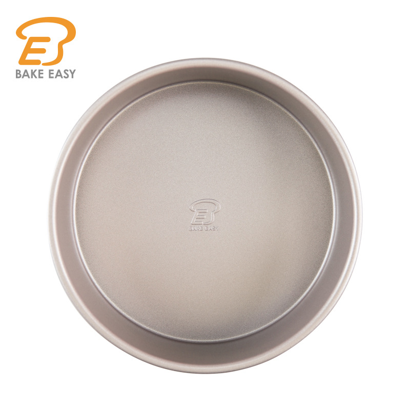 貝客易BakeEasy 不沾金色8寸/20cm 圓型蛋糕模 海綿 烘焙模具工廠,批發,進口,代購