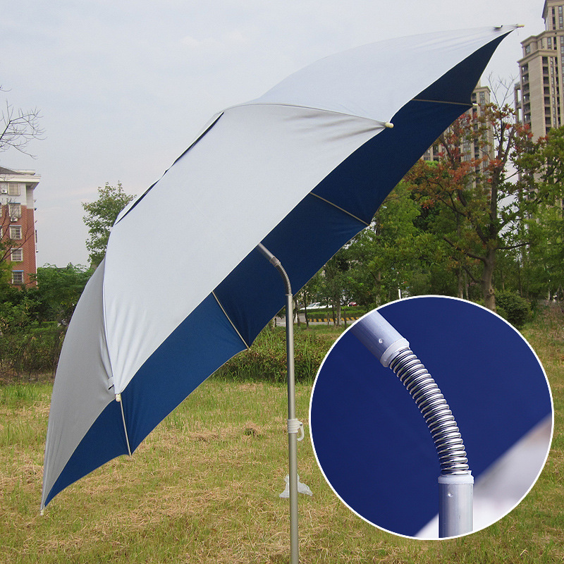【千藝】釣魚傘 2米鋁直萬向傘 遮陽垂釣傘 牛津銀膠佈 可印logo批發・進口・工廠・代買・代購