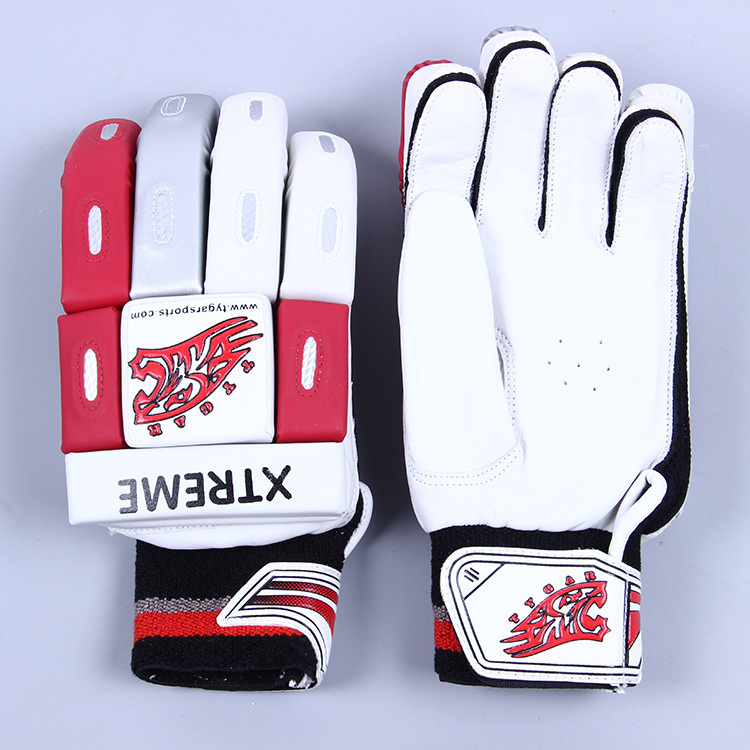 Xtreme Gloves Pads2016印度進口PU海綿板球手擊球員手套批發紅色批發・進口・工廠・代買・代購