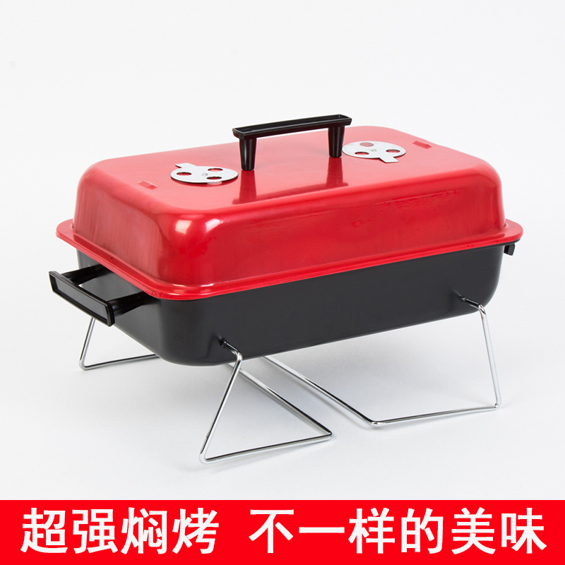 戶外折疊燒烤爐BBQ 傢用碳燒烤架不銹鋼燒烤爐 戶外用品一件代發工廠,批發,進口,代購