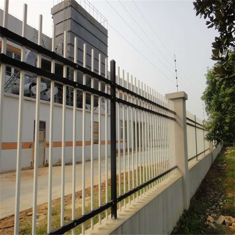 武漢市庭院柵欄 圍欄 噴塑鋅鋼柵欄 安平大麥出品批發・進口・工廠・代買・代購