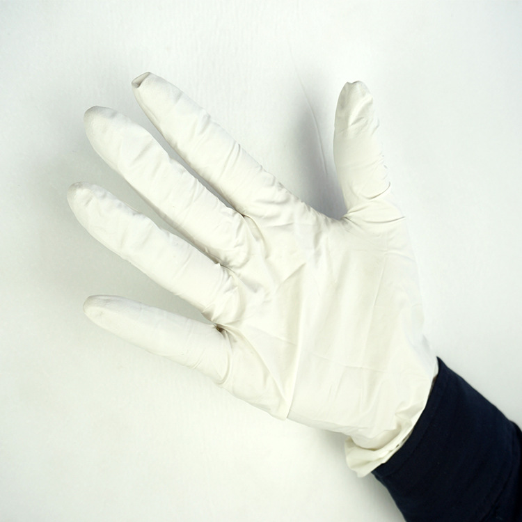 供應一次性丁腈耐油手套傢務染發醫療檢查無粉藍色白色手套批發批發・進口・工廠・代買・代購