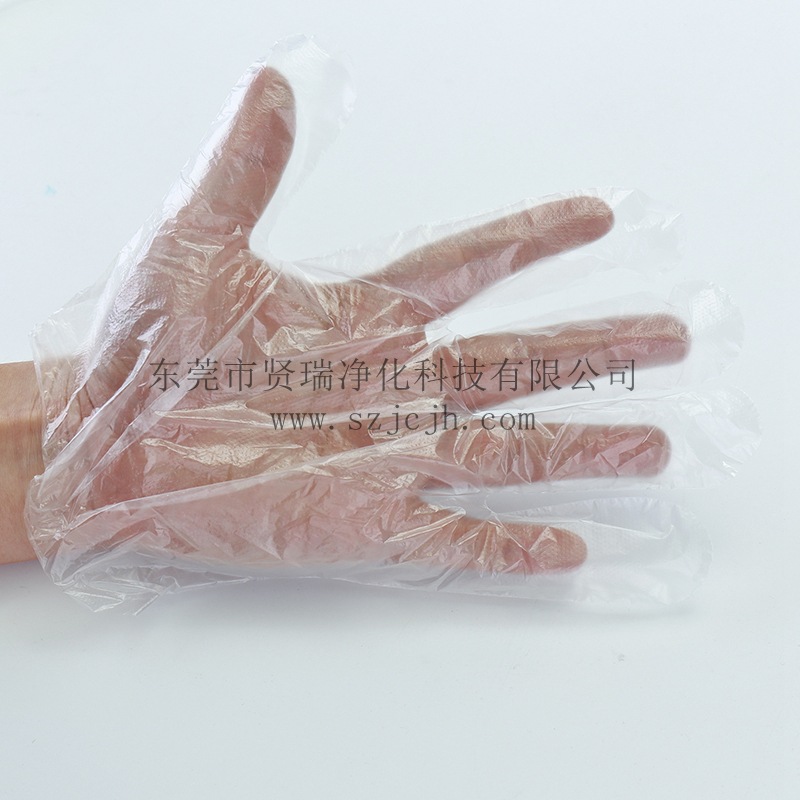 廣州一次性PE手套 PE薄膜手套 餐廚食品級一次性手套 100隻/包工廠,批發,進口,代購