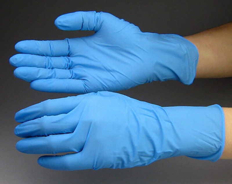 廠傢專業生產供應 藍色丁腈手套一次性 優質丁腈手套 勞保手套工廠,批發,進口,代購