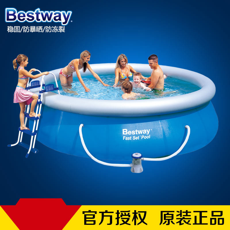 Bestway大型充氣遊泳池超大傢庭水池成人加厚圓形泳池兒童戲水池批發・進口・工廠・代買・代購
