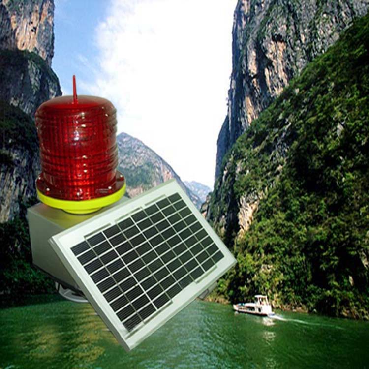 江蘇揚州批發太陽能警示航標燈 3年免維護可連續18個陰雨天工廠,批發,進口,代購
